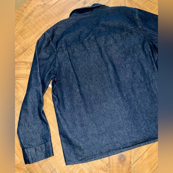 Ted Baker Baen Denim Utility Shacket size 6 - XXL (2XL) - nwt - 100% cotton - Picture 14 of 15